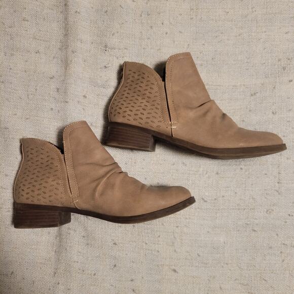 Blowfish Venom-B Ankle Boots Booties Women's Size 9 Brown - Picture 4 of 9